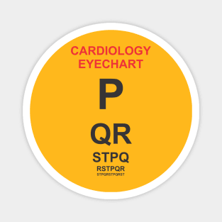 Cardiology Eyechart Magnet